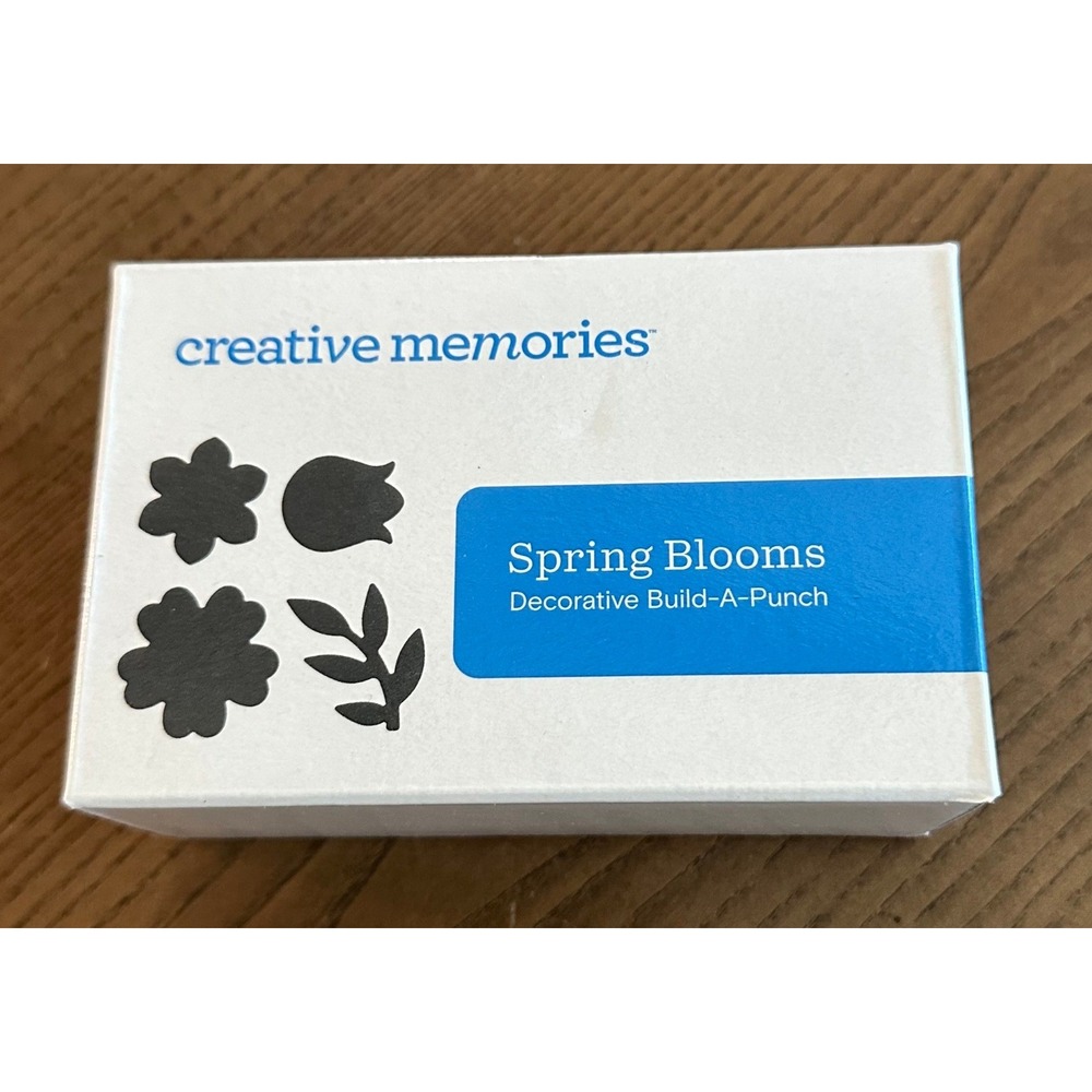 Creative Memories Spring Blooms Decorative Build-A-Punch Floral Paper Punch‎ NEW